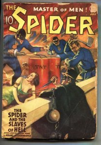 SPIDER 12/1939 // Weird Menace // HERO PULP Magazine // G