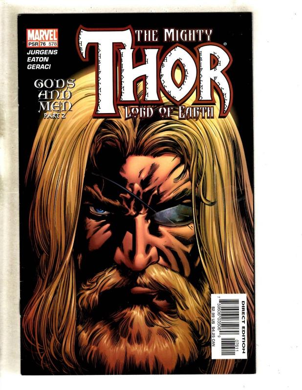 10 Mighty Thor Marvel Comic Books # 566 567 568 570 571 573 574 575 576 578 MF20