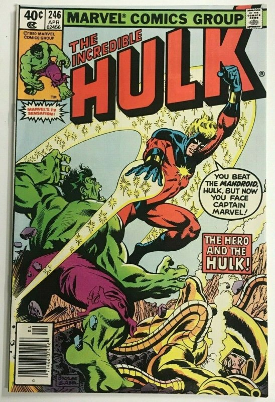 INCREDIBLE HULK#246 VF/NM 1980 MARVEL BRONZE AGE COMICS