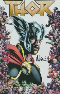 THOR #16 SIGNED BY MIKE McKONE MARVEL COMICS 2019 EB204