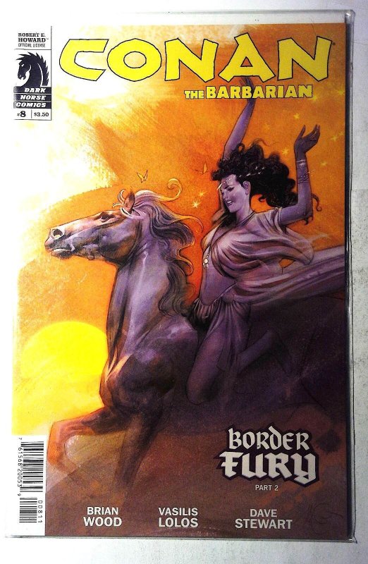 Conan the Barbarian #8 (2012) Dark Horse Comics 1st Print Comic Book