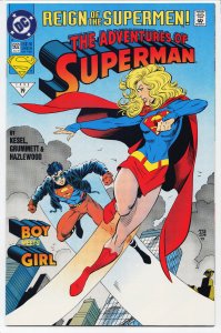 Adventures of Superman #502 (1993) Superboy