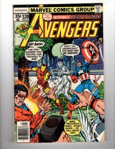 The Avengers #170 (1978)  Early Guardians of the Galaxy Appearance   / ID#652