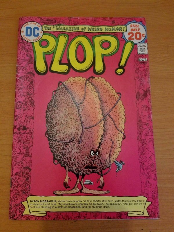 Plop! #7 ~ FINE - VERY FINE VF ~ (1974, DC Comics)
