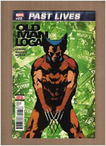 Old Man Logan #22 Marvel Comics 2017 Jeff Lemire Wolverine Past Lives NM- 9.2