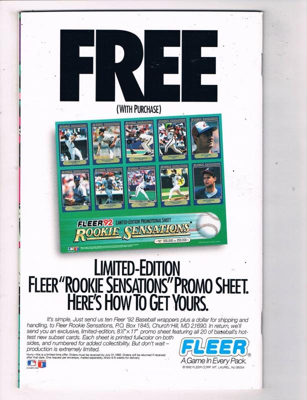 The New Warriors #25 Marvel Comic Book Giant-Sized Anniversary Issue HH1