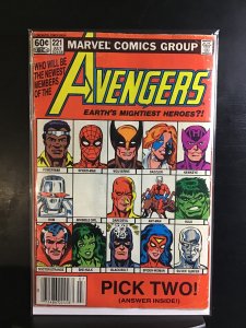 The Avengers #221 (1982)