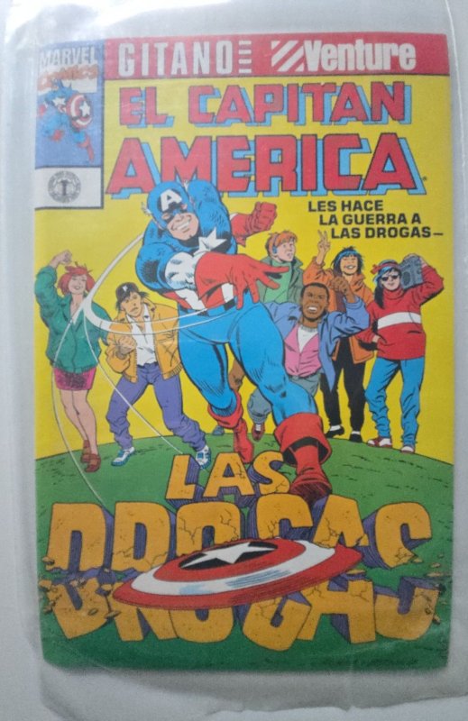Captain America Goes to War Against Drugs #1 (1990)