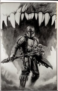 Star Wars: The Mandalorian #1 Granov Virgin Cover (2023) [Key Issue]