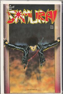 Samurai (1986 1st Series Aircel) #2 - 2nd Printing