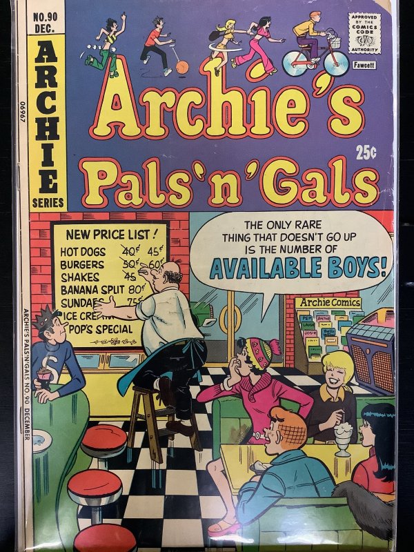 Archie's Pals 'N' Gals #90 (1974)