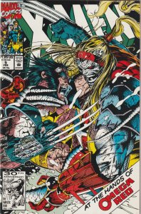 X-Men # 5 Cover A NM- Marvel 1991 Jim Lee 1st Appearance Of Maverick [Y9]