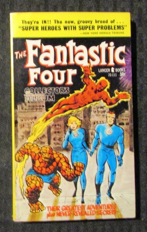 1965 FANTASTIC FOUR Collector's Album 1st Lancer Paperback FN+ 6.5