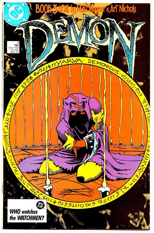 DEMON vol.2 #1-4 (Jan-Apr1987) 9.0 VF/NM  4-issue mini-series by Matt Wagner!