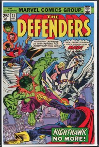 The Defenders #31 (1976) The Defenders