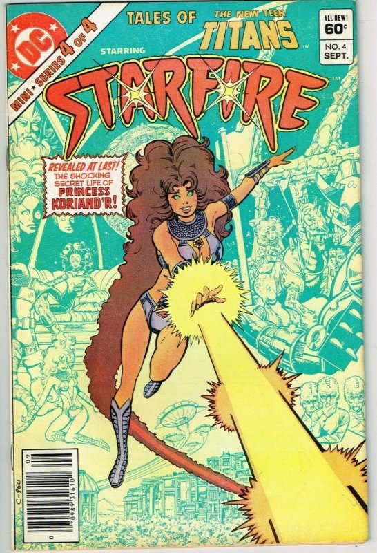 Tales of the New Teen Titans #4 (1982) - 6.0  *Starfire* Newsstand