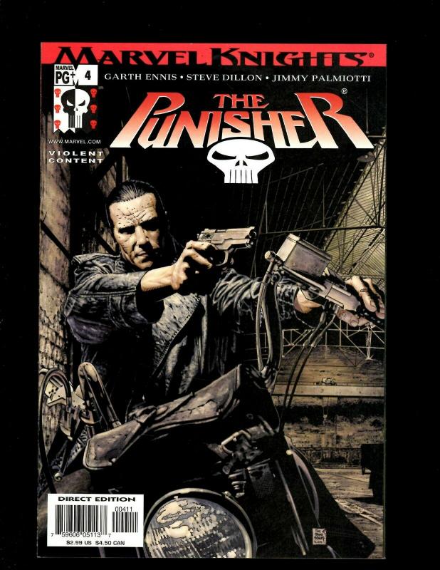 Lot of 8 Comics The Punisher 24 5 1 2 3 4 Painkiller Jane 1 Double-Shot 1 HY7