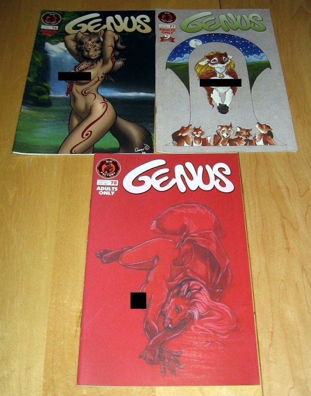 Huge Genus bundle, from Radio ComixSin Factory. 45 issue Furry comics. 1100$ OFF