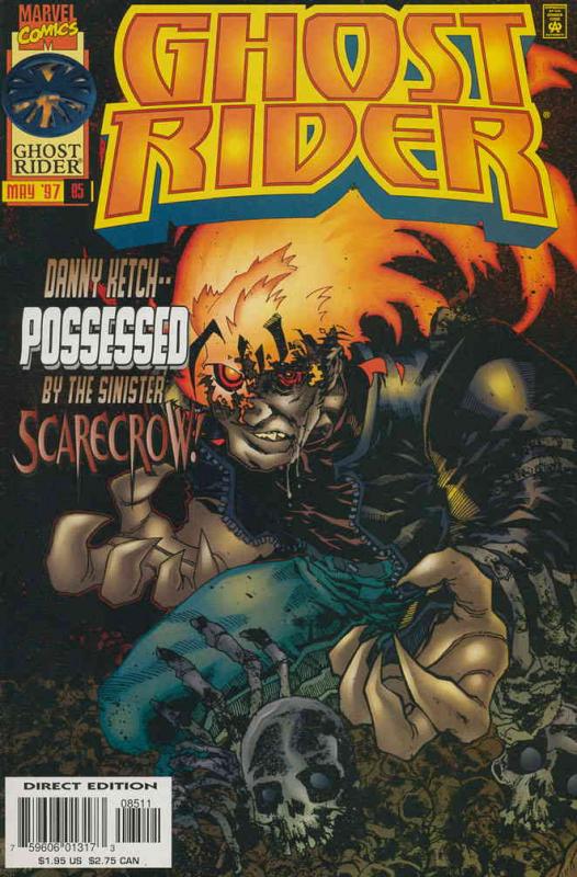 Ghost Rider (Vol. 2) #85 VF ; Marvel | Scarecrow Pop Mahn
