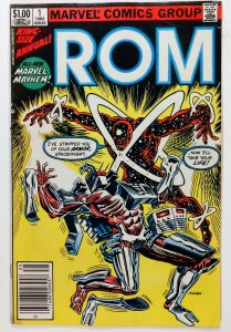 Rom Annual #1 (7.0, 1982)