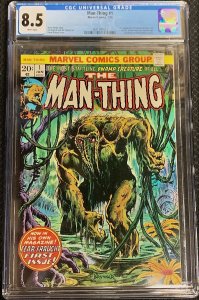 Man-Thing #1 (1974) CGC 8.5