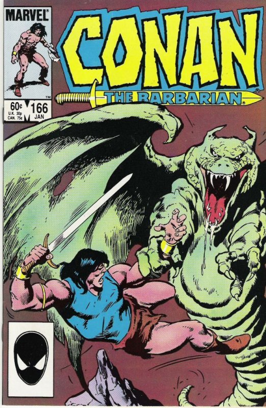 Conan the Barbarian #166 (1985)  NM+ 9.6