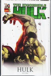Incredible Hulk #605 Variant Cover (2010) Hulk