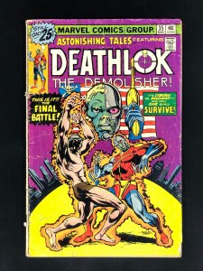 Astonishing Tales #35 (1976) featuring Deathlok the Demolisher!