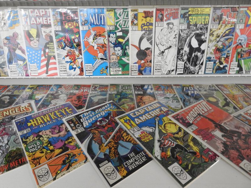 Huge Lot 140+ Comics W/ Silver Surfer, Avengers, Daredevil+ Avg VF- Condition!!