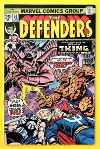 DEFENDERS 20 THE THING VALKYRIE (1975) B4