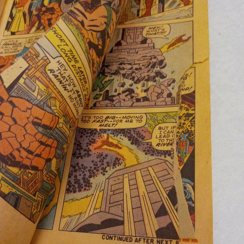 Fantastic Four #102 Last Jack Kirby Issue Marvel Comics 1970 sub-mariner magneto