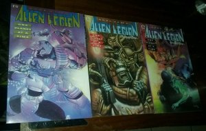 Alien Legion: One Planet at a Time #1-3 Complete Set Chuck Dixon lot run dc