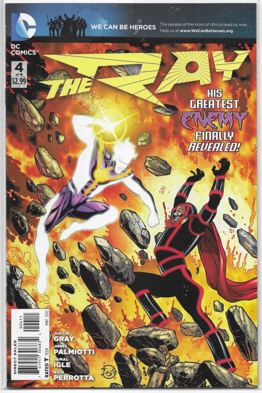 Ray (vol. 3, 2012) #4 of 4 VF/NM Palmiotti/Gray/Igle