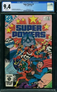 Super Powers #5 (1984) CGC 9.4 NM