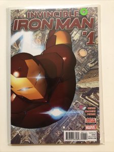 INVINCIBLE IRON MAN #1 (9 BOOK VARIANT LOT) MARVEL COMICS 2015 SKOTTIE CDLDF