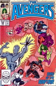 AVENGERS Comic # 290 — Supreme Adaptoid 75 Cent Cover — 1988 Marvel Universe VF+