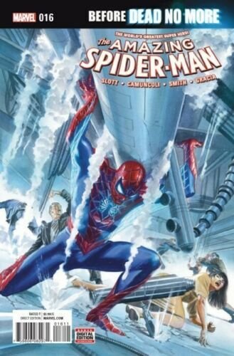 Amazing Spider-Man #16 NM Marvel 2015 Dan Slott ALEX ROSS COVER 