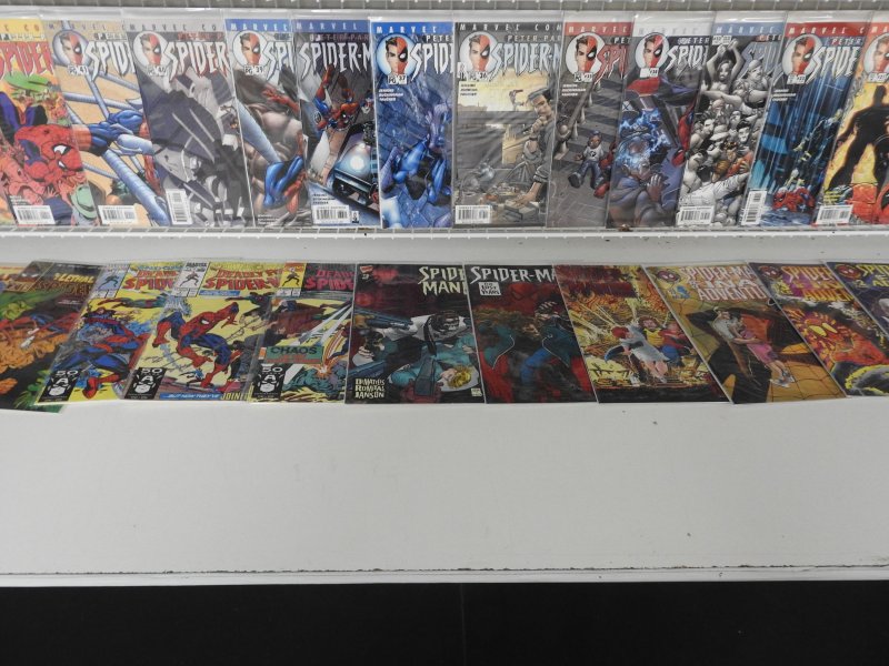 Huge Lot of 130+ Comics W/ Spider-Man and Venom! Avg. VF Condition!