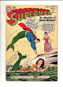 SUPERMAN #139-SUPER-MERMAN-LOIS LANE-JIMMY OLSEN-DC VG