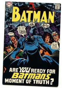 BATMAN #211 1969- DC Silver Age comic book FN/VF