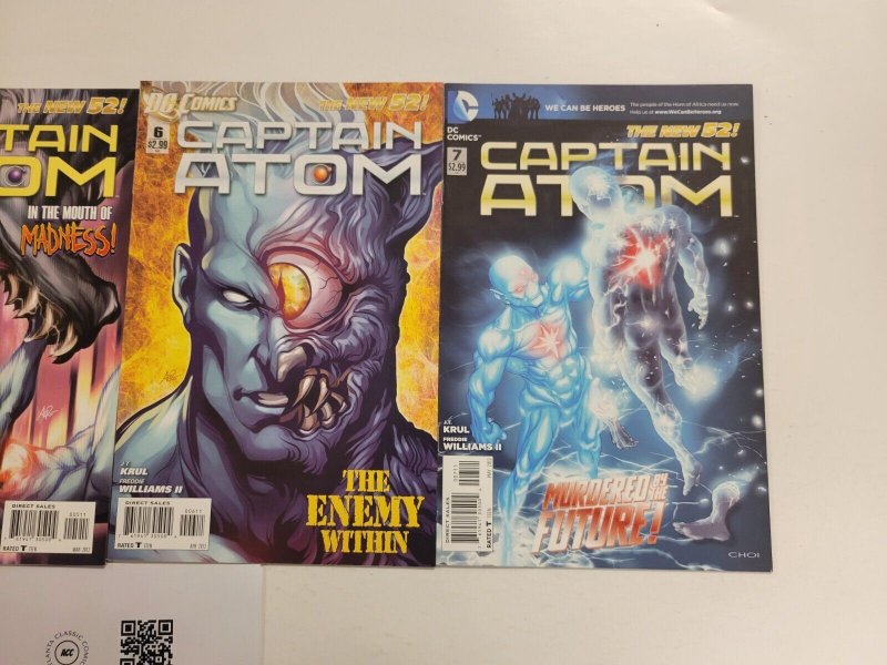 4 Captain Atom DC Comic Books #4 5 6 7 New 52 9 TJ5