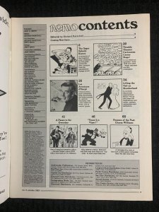 1983 NEMO CLASSIC COMICS LIBRARY Magazine #3 FN+ 6.5 Popeye / Tintin