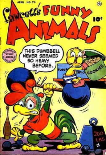 Fawcett's Funny Animals #70 FAIR; Fawcett | low grade comic - we combine shippin 