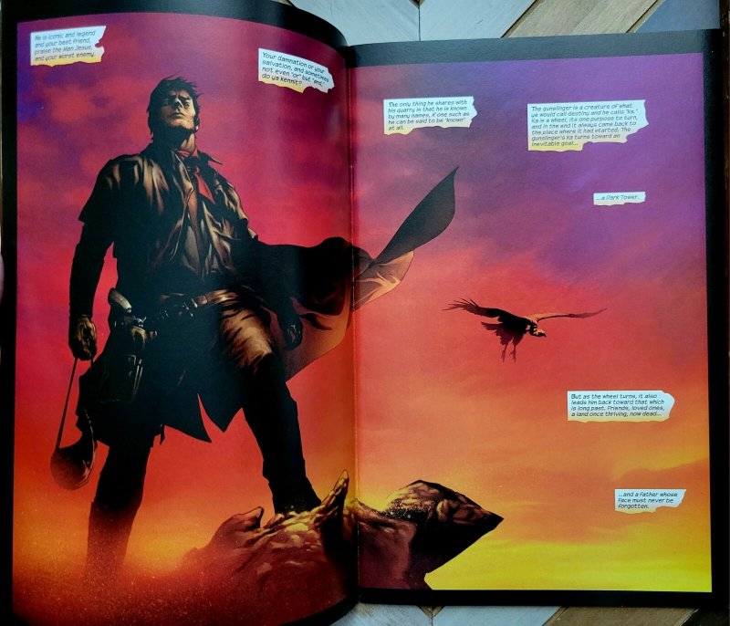 Signed Lot of 4: DARK TOWER - Gunslinger Born #1, 2, 3, 5 by PETER DAVID (2008)