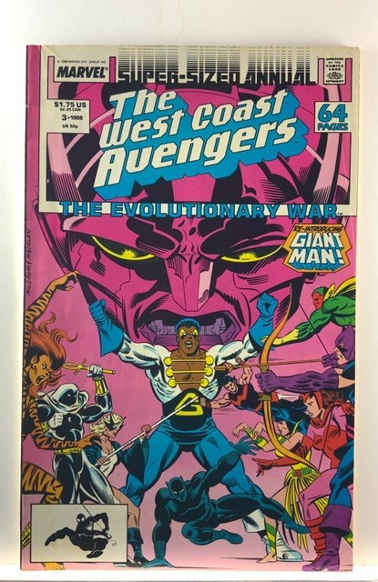 West Coast Avengers Annual #3 Direct Edition (1988)