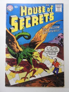House of Secrets #9 (1958) The Jigsaw Creatures! Beautiful Fine- Condition!