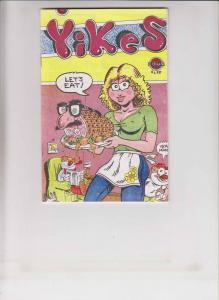 Yikes #4 VF/NM (1st) printing - rick geary - scott shaw - everyman underground 