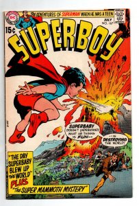 Superboy #167 - Neal Adams cover - Wally Wood - 1970 - FN/VF