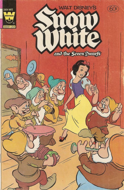 Snow White and the Seven Dwarfs (Gold Key) #1 (5th) FN ; Whitman