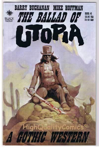 BALLAD of UTOPIA 3, VF+, Gothic Western, Mike Hoffman, 2000,more indies in store